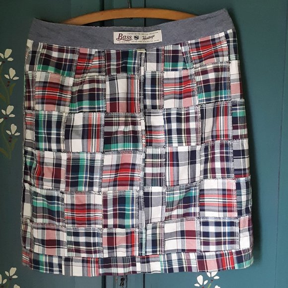 Plaid Skirt LE Heritage Coll by GH Bass & Co Sz 4 - Picture 5 of 7